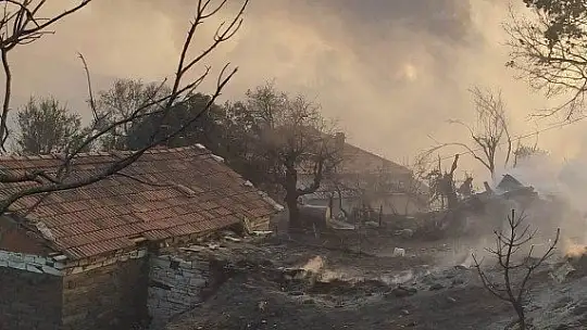 Kavaklıdere yangını sürüyor