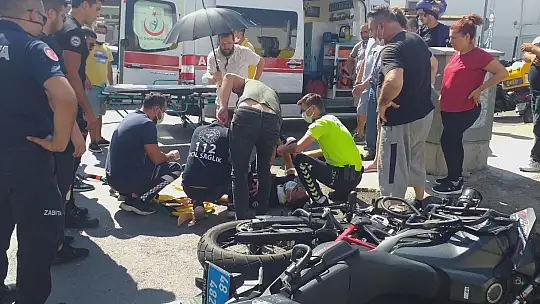 Kaza yapan polis için seferber oldular