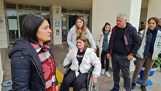 KAZADA FELÇ KALAN EZGİ, ADALET İSTEDİ