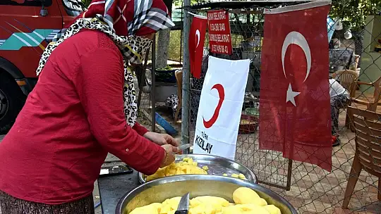 Kazanlar yangın işçileri için kaynadı