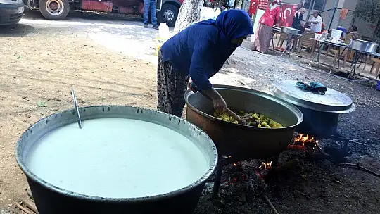 Kazanlar yangın işçileri için kaynadı