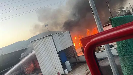 Kılıç Holdingde korkutan yangın