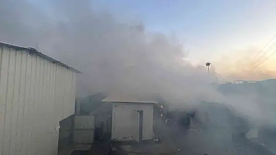 Kılıç Holdingde korkutan yangın