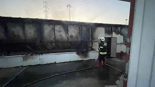 Kılıç Holdingde korkutan yangın