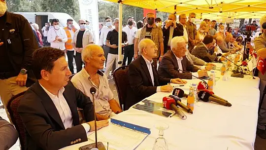 Kılıçdaroğlu, Bodrum'da yanan bölgeleri inceledi