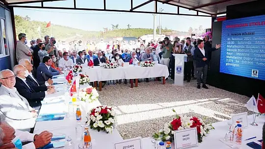 Kılıçdaroğlu, Bodrum'da yanan bölgeleri inceledi