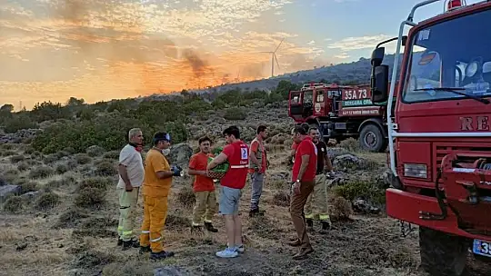 Kızılay'dan Muğla'daki orman yangınına yardım eli