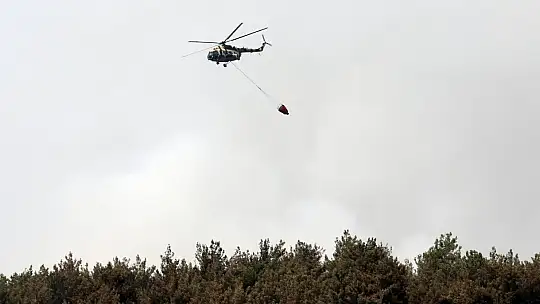 Komandolar karadan helikopterler havadan Bayır köyünü kurtarmaya çalışıyor