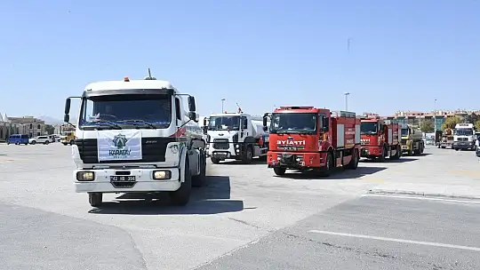 Konya yangınlar için birlik oldu, Muğla'ya 23 araç daha gönderildi
