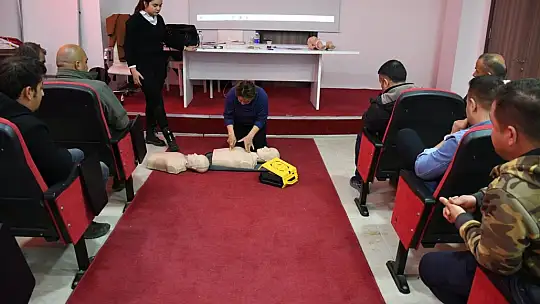 Köyceğiz Belediye personeline ilkyardım eğitimi verildi