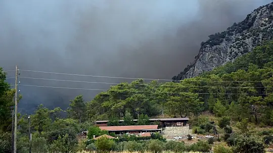 Köyceğiz'de 5 mahalle tahliye edildi