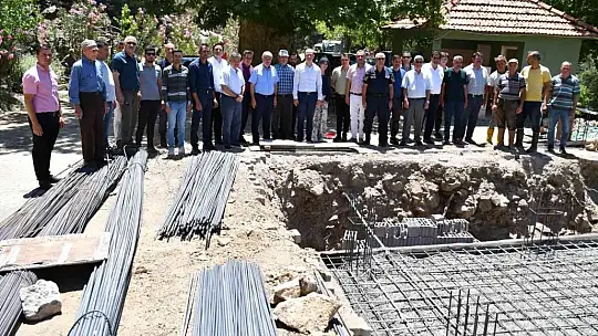 Köyceğiz'de Alan Camii temeli dualarla atıldı