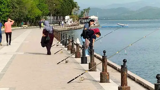 Köyceğiz'de bayram yoğunluğu yaşandı
