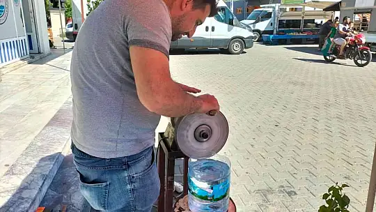 Köyceğiz'de bileme ustaları fazla mesai yapıyor