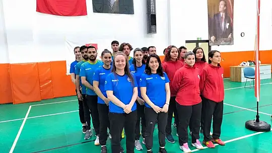 Köyceğiz'de Crossmınton Ünilig Türkiye Şampiyonası sona erdi