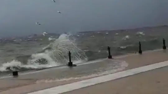 Köyceğiz'de fırtına etkili oldu