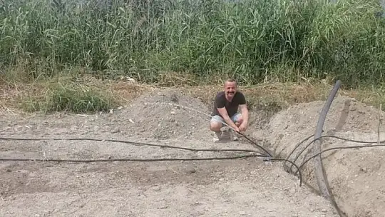 Köyceğiz'de imeceyle okulun meyve bahçesinin sulama sorunu çözüldü