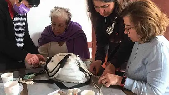 Köyceğiz'de Kadınlar Gününe özel makrome etkinliği düzenlendi