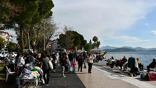 KÖYCEĞİZ'DE KASIM AYI İKİNCİ EL PAZARI KURULDU