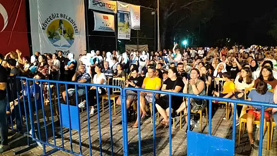 Köyceğiz'de Necati ve Saykolar'dan unutulmaz bir konser