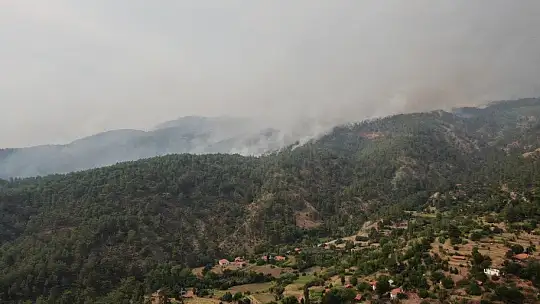Köyceğiz'de orman yangını büyüdü, 3 kişi mahsur kaldı