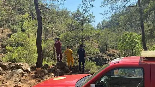 Köyceğiz'de orman yangınlarına karşı Jandarma devriye nöbetinde