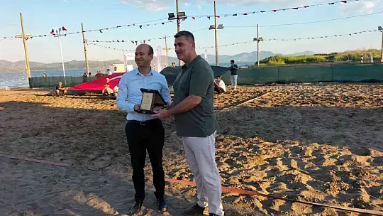 Köyceğiz'de Plaj Hentbolu Şampiyonası başladı