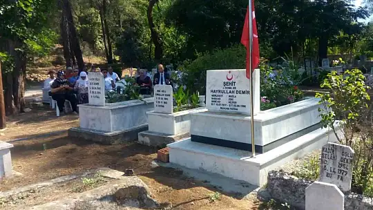 Köyceğiz'de şehitler anılarak, dualar edildi