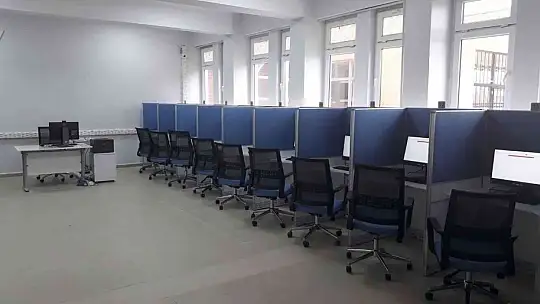 Köyceğiz'de Sınav Merkezi açılarak, ilk sınav yapıldı