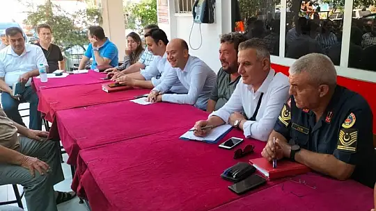 Köyceğiz'de vatandaşlar sorunlarını dile getirdi