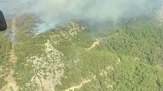 Köyceğiz'de yangın devam ediyor, Dalaman'daki yangın söndürüldü