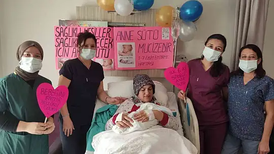 KÖYCEĞİZ DEVLET HASTANESİ'NDE EMZİRME HAFTASI KUTLANDI