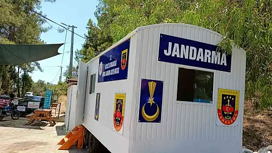 Köyceğiz Ekincik'te jandarma asayiş noktası açıldı