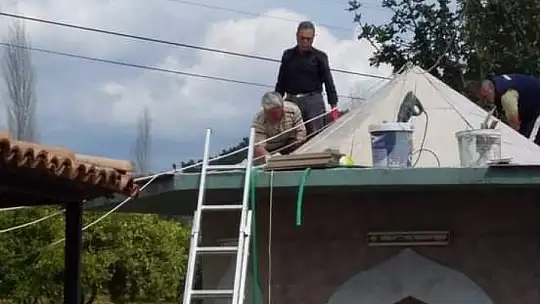 Köyceğiz Zeytinalanı Çıyan Camii yenilendi