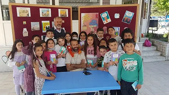 Köyceğiz Zeytinalanı İlk ve Ortaokulu yazar Hepgenç ile buluştu