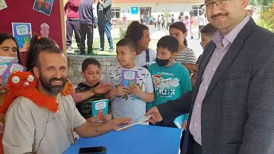 Köyceğiz Zeytinalanı İlk ve Ortaokulu yazar Hepgenç ile buluştu