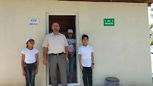 Köyceğiz Zeytinalanı Ortaokulu'nda, Köy Odası geleneği yaşatılıyor