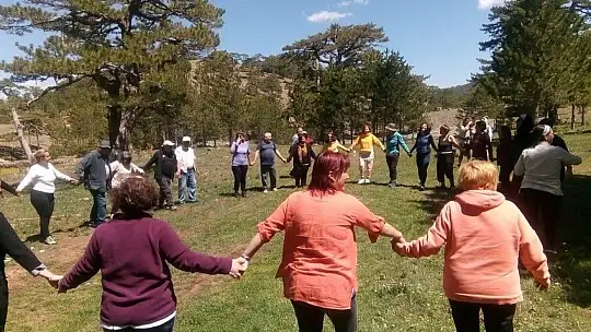 Köyceğizli doğaseverler Topuklu Yaylası'na çıktı