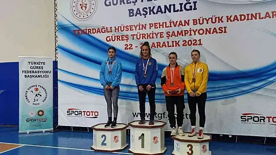 Köyceğizli güreşçi Türkiye şampiyonu oldu