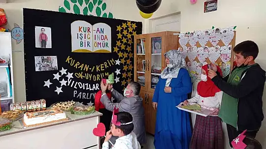 Köyceğizli minikler için Kuran'a geçme töreni yapıldı