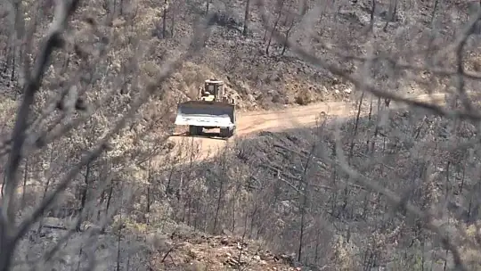 Küle dönen ciğerlerimiz havadan görüntülendi