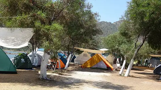 Kurban Bayramı tatilinde kamp alanları doldu