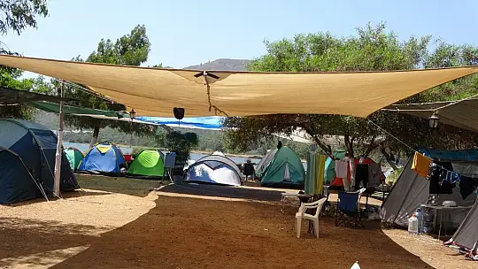 Kurban Bayramı tatilinde kamp alanları doldu