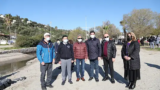 Kürek Teknesi 'Artemisia' denize indirildi