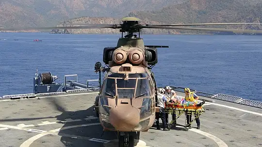 Kurtaran-21 tatbikatı nefes kesiyor