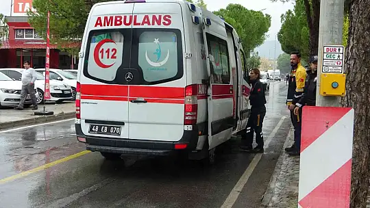 LPG'Lİ OTOMOBİL ALEV ALDI: 2 YARALI