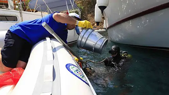Mangal, bebek arabası ve battaniye, hepsi denizden çıktı