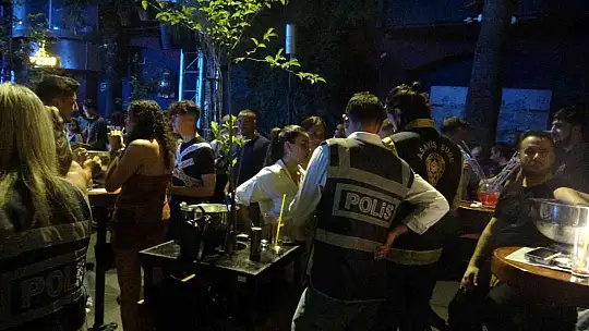 Marmaris barlar sokağında 'huzur 'operasyonu