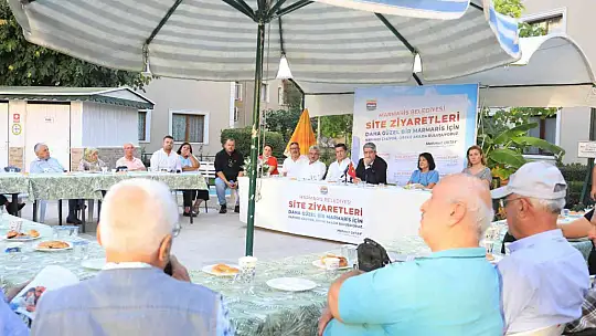 MARMARİS BELEDİYE BAŞKANI OKTAY VATANDAŞLARLA BULUŞMAYA DEVAM EDİYOR