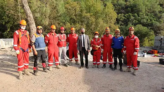 Marmaris Belediyesi kurtarma ekibi eğitimlere başladı